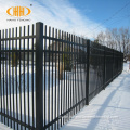 Rod Top Tubular Picket Steel Fence